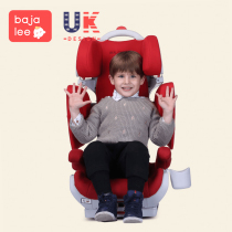 UK BAJALEE Car child safety seat Baby seat 3-12 years old isofix hard interface