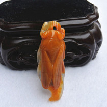 Yunnan Longling Jade blockbuster pendant Blockbuster Jinchan jade pendant Necklace pendant