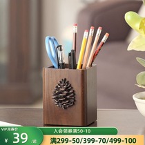New American home study desk decoration Office decoration Pen holder small ornaments Creative gifts