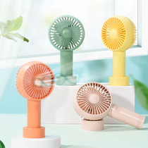 Life worry-free Rechargeable Handheld small fan portable student dormitory usb mute office desktop fan