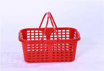 Manufacturer Wholesale 5 catty plastic Handmade strawberry basket Yangmei grape Fruit Blue Covered Square Picking Basket