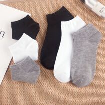 Socks men's socks men's boat socks men's summer ultra-thin short socks shallow invisible sweat-absorbent low men's socks tide
