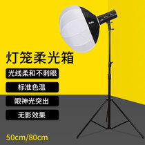 Nesse soft light ball soft cover portable spherical soft box outside shooting live lampshade lamp ball live room soft light ball
