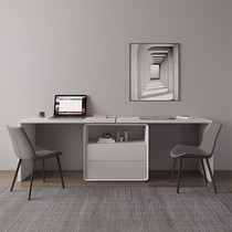 Willstyle Nordic telescopic double computer desk modern minimalist home Pole Jane Bedroom student writing desk desk