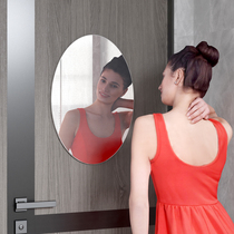 Soft mirror wall HD self-adhesive acrylic mirror stickers toilet bathroom bathroom cabinet door household mirror stickers