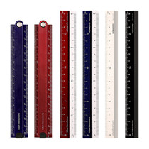 Japan KOKUYO KOKUYO folding ruler 15cm30cm ruler aluminum folding ruler WSG-CLUW30