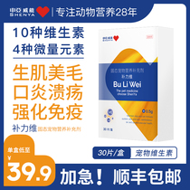 Pet vitamin tablets small dog microelement heterophagia kitten compound vitamin b nutritional supplement vitamin