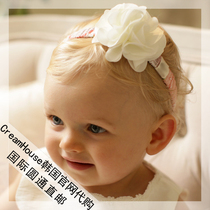 (CreamHouse) Korean three-dimensional flower baby headgear hair hoop hairpin