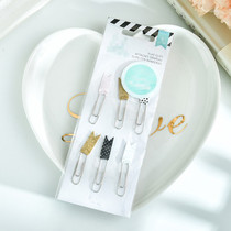 Judy handmade export original single creative paper clip personalized hand account decoration Handbook decoration 6 sets