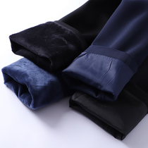 Plus velvet pants women 2020 autumn and winter New thick suit pants warm dress pants to work work slim long pants