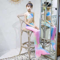 Mermaid tail childrens swimsuit girl Summer baby swimming suit bikini suit children princess skirt