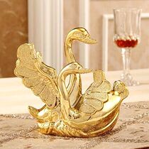 European living room modern ceramic home lovers swan ornaments decoration New wedding celebration creative gifts crafts
