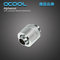 Water-cooled joint Alphacool Ou 3 points thin hose quick screw connector 13 10 quick screw G1 4