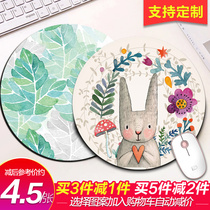 Game mouse pad small thickened cute girl cartoon large advertising custom custom wrist protection animation computer desk pad student e-sports animation creative male desktop mat