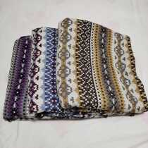 Two pieces of bohemian cotton jacquard knitted sheets cover cloth skin-friendly soft and comfortable and multifunctional