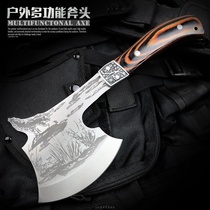 Outdoor multifunctional opening axe fire axe tactical axe military engineering axe American Tomahawk self-defense weapon