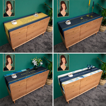 Nordic rectangular tablecloth waterproof thick cotton linen table flag dust TV cabinet shoe cabinet cover cloth tablecloth