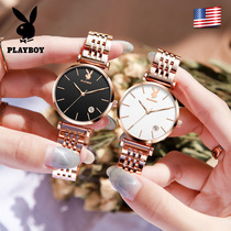 Boutique Name Table PLAYBOY Playboy Brand Watch thin Waterproof Quartz Watch Lady Watch Women Watch