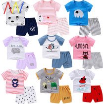 t-shirt pants kids children girl boy baby set clothes summer