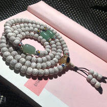 Pick up the missing star moon Bodhi 7x9mm Bodhi 7x9mm Bodhi Moon Gao Miewen with a hand string of Buddha Pearl Candida