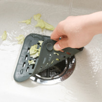 Anti-blocking sink cover garbage filter household kitchen washing filter sewer hair anti-blocking floor leakage cover