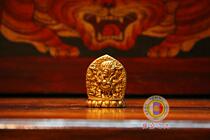 萨 Sakya Light helps you build Buddha Statues 陶 Pottery small six-armed Mahagala Rub 02-106