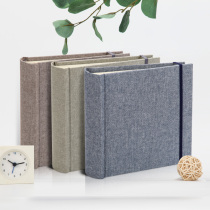  NCL vertical album book Interstitial memorial book 4R photo family memorial book Japanese simple 6 inch album gift