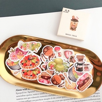 Day and House and Paper Sticker Packs Little Clear New Cartoon Handbill Stickers of the Cute Character Diary Decoration Handbooks Material 44