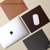 Leatherology leather mouse pad Table leather pad Desk pad Anti-wear pad Small non-slip pad Protective pad thickened