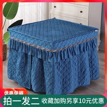 Electric oven table heating table cover fire cover thick cotton square stove cover winter heating table cloth cover