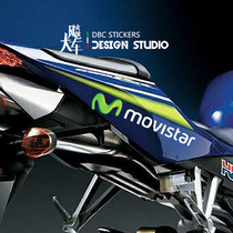 Great bikes YAMAHA 15 years sponsor Sticker Locomotive Motorcycle Reflective Sticker Waterproof