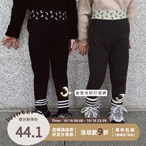 Childrens clothing girls pants childrens leggings 2020 New Winter Childrens foreign style thick cotton trousers