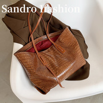 Sandro Ifashion official flagship big bag women 2020 new large capacity tote bag shoulder portable