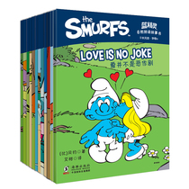 Xiaoda ordered to read the supporting book The Smurfs naturally spelled the story book 12 volumes of phonics kids alphabet spelled English painting 0 basic introductory spoken book