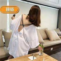 Seaside vacation swimsuit outside 88 with blouse womens single hot spring coat loose large size cross halter beach sunscreen