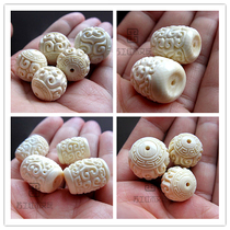 Sugong mammoth ivory ice reprint beads moire beads pure handmade beads beads bucket beads Bodhi