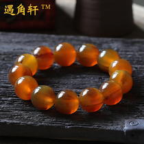 Collection level full of blood pattern old horns and horns natural Buddha beads play jewelry Western collections male Ladies