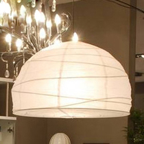 Japanese paper lampshade lantern paper lantern decoration chandelier living room dining room bedroom paper chandelier lampshade ruigley