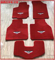 Bentley Fly foot footbed New Bentlino added Euroland gt sheep cut fluff ground tapestry car footbed Euroland