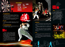 616 film poster printed display board inkjet photo 887 Taekwondo and street dance introduction