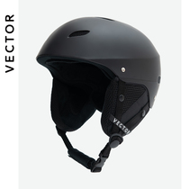 VECTOR Ski Helmet Equipment Vertical Double Plate Men and Women Models Outdoor Riding Warm Prevention Helmets