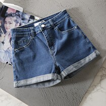 Denim Shorts Female Tide 2022 Summer New Super Shorts Hot Girl With High Waist Lifting Hip and Little Jeans Hot Pants