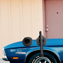 Possession of invisible door lock Single-sided lock dark lock Indoor bedroom background wall door hidden double-sided lock Invisible door lock black