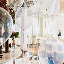  party Balloon transparent latex balloon 2 8g birthday wedding decoration scene decoration floating air ball