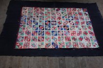 Township-tone-loft seeking to know the Miao ethnic group is glued to the face and embroidered with an entire sheet 144 144 * 94cm c-720