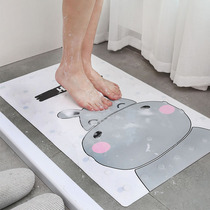 Cute cartoon bathroom non-slip mat anti-drop toilet mat childrens shower room bathroom toilet water mat