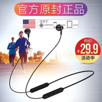 Wireless sports running Bluetooth headset Binaural neck halter neck in-ear ear-mounted headset Ultra-long standby battery life Huawei suitable for Apple x Android 8 Xiaomi vivo Huawei universal 11 Lenovo plug-in card