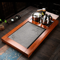 Changhong solid wood tea tray large simple kung fu tea set tea table automatic home Wujin stone induction cooker Tea Sea