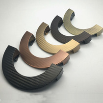 Hole distance 96128m m Eurostyle antique bronze semi-circle pushing ramen wardrobe handle cabinet drawers arched door handle