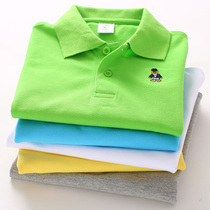 Pure cotton childrens short-sleeved t-shirt childrens clothing girls boys summer clothes 2021 new vest baby polo shirt